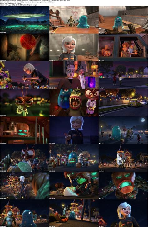 Monsters vs Aliens Mutant Pumpkins from Outer Space 2009 BluRay 1080p ...