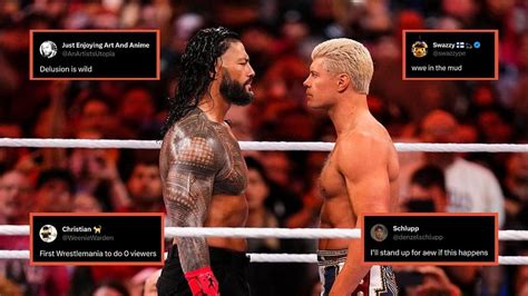 "Roman Reigns must only drop it to Cody Rhodes," "Cancel WWE if it happens" - Fans upset over 30 ...