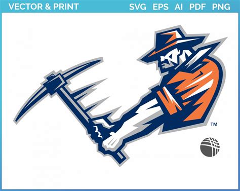 UTEP Miners - Alternate Logo (1999) - College Sports Vector SVG Logo in ...