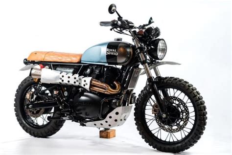 This Royal Enfield Interceptor 650 Scrambler Looks Ready For Dune Bashing