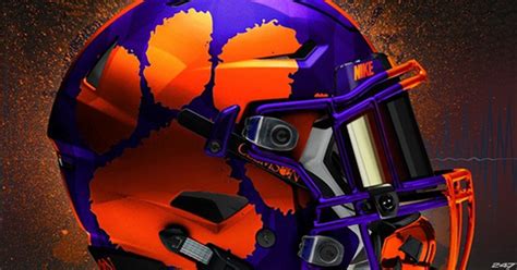 A better concept Clemson football helmet