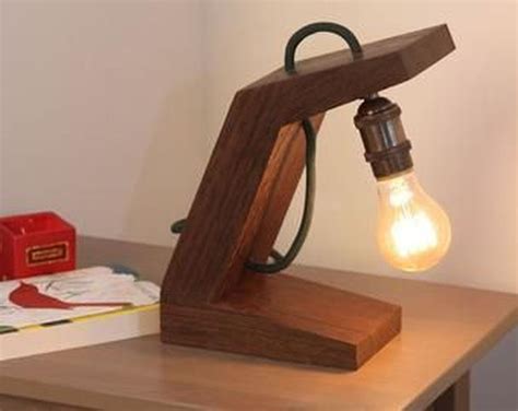 42 Cool Bedside Table Lamps Design Ideas That Look So Awesome | Dark wood lamp, Table lamp ...