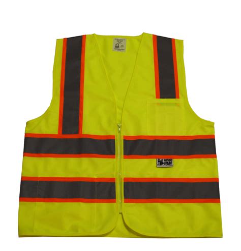 ANSI CLASS 2 SAFETY VEST, 2 TONE, 2 PKTS - HSG Safety Supplies, Inc.