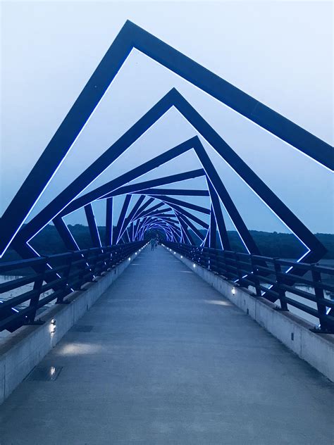 I went to High Trestle Trail Bridge in Madrid, Iowa yesterday. : r/Iowa