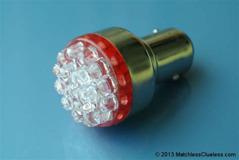 6v extra bright red LED stop and tail light • Matchless Clueless