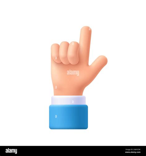 Cartoon character hand pointing gesture. Show one finger, index finger. Indicating, showing ...