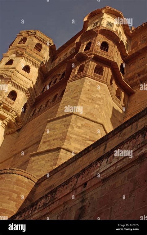 The fort at Jodhpur India Stock Photo - Alamy