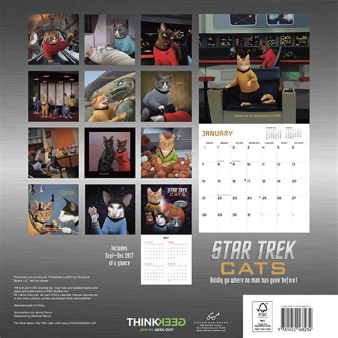 The Trek Collective: Star Trek Cats calendar!