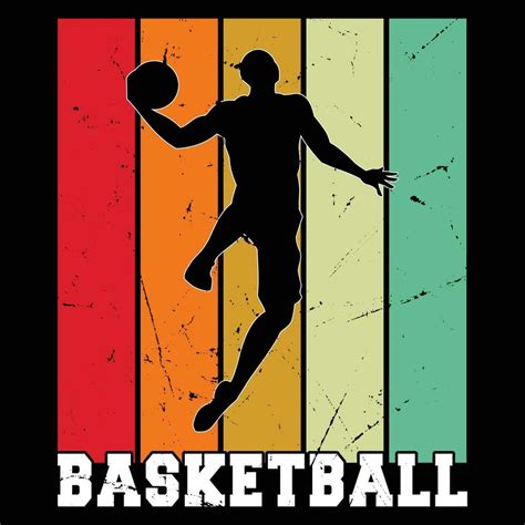 funny basketball t-shirt design 26625047 Vector Art at Vecteezy