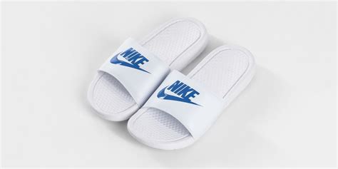 Nike Releases Benassi Slides in White Varsity | Hypebae