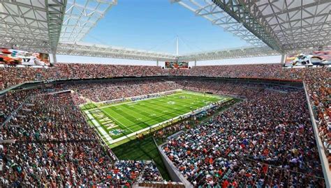 Miami Dolphins Stadium Begins Massive Renovation/Modernization - Daily ...