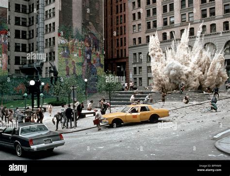 EXPLOSION SCENE DIE HARD 3; DIE HARD: WITH A VENGEANCE (1995 Stock Photo, Royalty Free Image ...