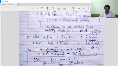 Unitary matrix with example - YouTube