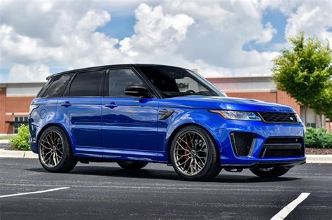 Land Rover Range Rover Sport SVR Blue Savini SV-F 2 Wheel | Wheel Front