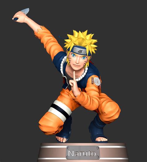 Naruto Fan Art - 3D Print Model by lovemodel