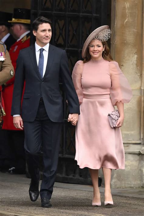 Sophie Grégoire Trudeau wears Canadian designers at the coronation of ...