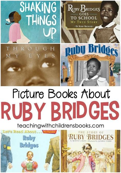 6 Engaging Picture Books About Ruby Bridges for Kids | History books for kids, Ruby bridges ...