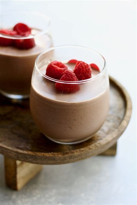 easy chocolate yogurt mousse | cait's plate