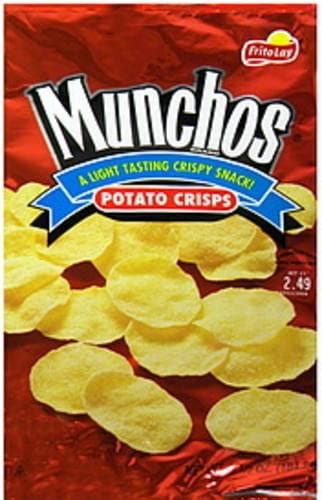 Munchos Potato Crisps - 6.5 oz, Nutrition Information | Innit