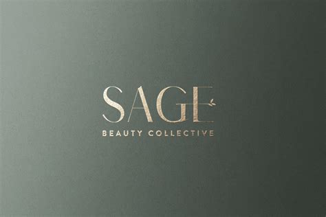 Sage Beauty Collective in 2021 | Logo design, Typeface design, Sage