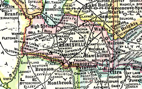 Alachua County, 1916