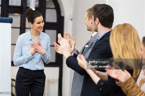 Well Deserved Applause High-Res Stock Photo - Getty Images