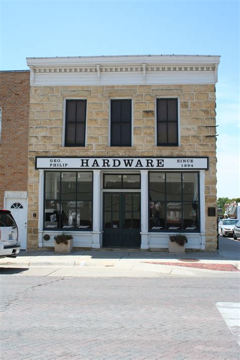 Downtown Hays | Downtown, Brick, Brick building