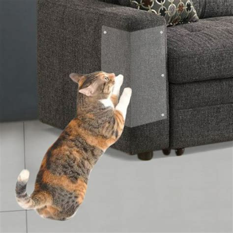 SPRING PARK Furniture Protectors from Cats, Cat Scratch Deterrent, Couch Protector Cat Repellent ...