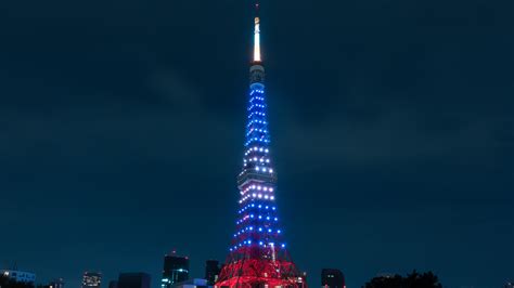 wallpaper tower, night city, lights, city lights, tokyo HD : Widescreen ...