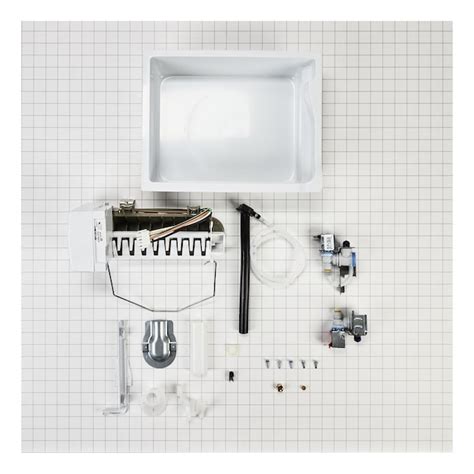 Whirlpool Whirlpool Ice Maker Kit- White in the Refrigerator Parts department at Lowes.com