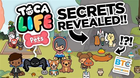 HIDDEN ANIMALS + SECRETS Toca Life: Pets - YouTube