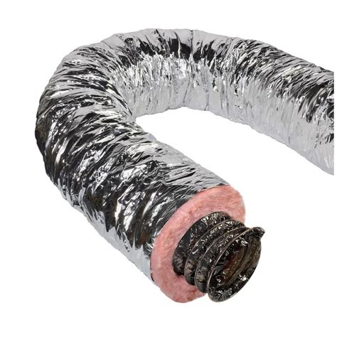 insulation - Pull insulated flex duct over rigid duct - Home ...