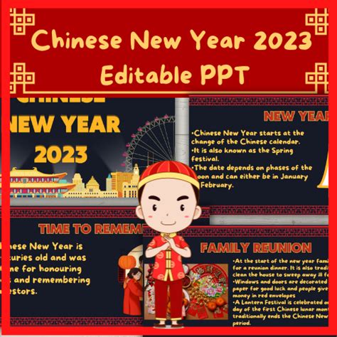 Chinese New Year 2023 Editable PowerPoint Presentation | PrimaryResourceRack