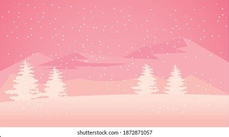 Pink Snow Wallpaper: Over 25,154 Royalty-Free Licensable Stock Vectors ...