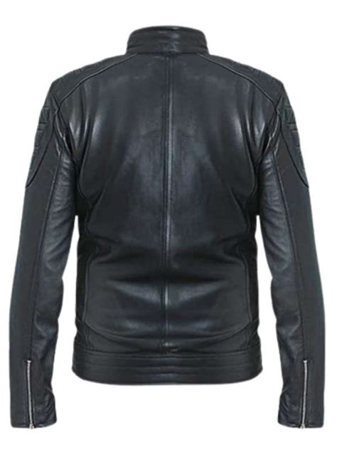 Jensen Huang Black Leather Jacket - Victoria Jacket