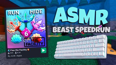 Flee The Facility BEAST SPEEDRUN ASMR 🌊🏃 - YouTube