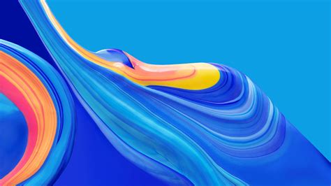 2560x1440 Liquid, blue-orange, abstract, Huawei Mediapad M6, stock, abstraction wallpaper ...