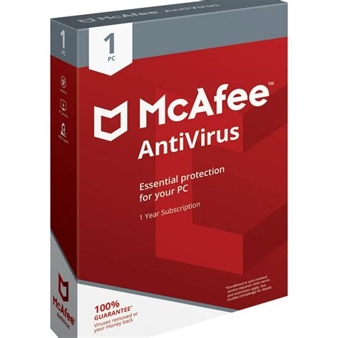 McAfee AntiVirus 1 PC - Walmart.com - Walmart.com