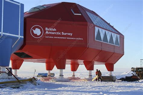 Antarctic research station - Stock Image - C011/3240 - Science Photo Library