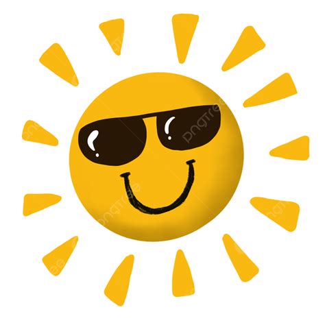 Sun Wearing Sunglasses Clipart Transparent PNG Hd, Sun Smile Wearing Sunglasses, Sun, Smile ...