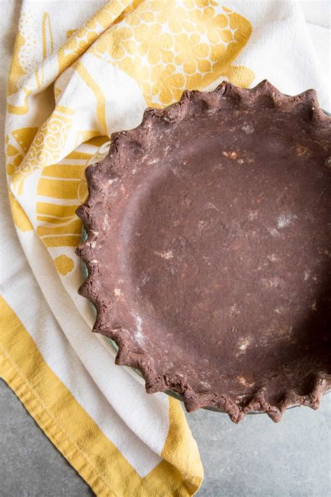 Homemade Chocolate Pie Crust Recipe - Wild Wild Whisk