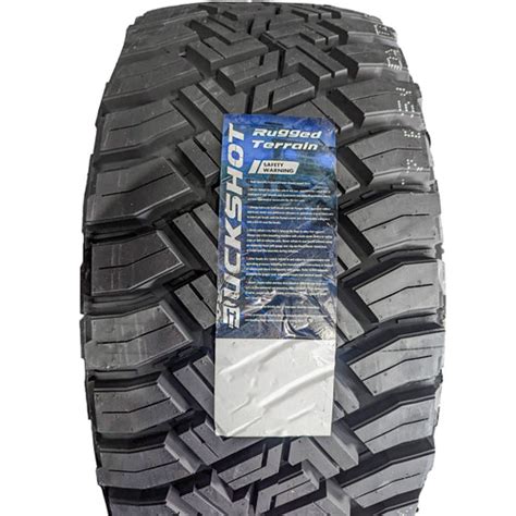 Buckshot Rugged Terrain LT 35X12.50R17 125R E (10 Ply) RT R/T Rugged ...