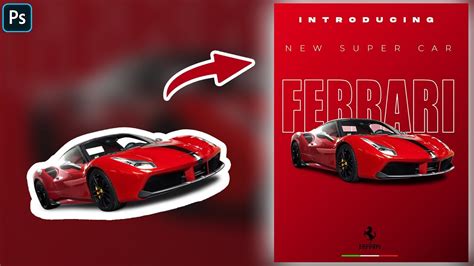 Rev Up Your Creativity: Sports Car Poster Design Tutorial 🚗🎨 ...