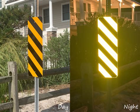 Reflective Post Panels - Sign Posts and Reflective Delineators