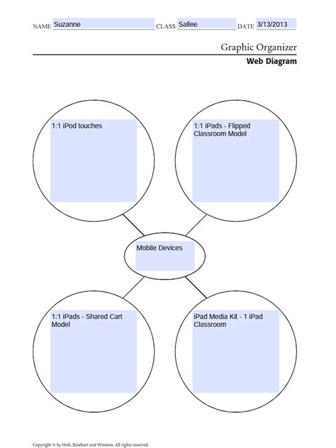 Holt Interactive Graphic Organizers