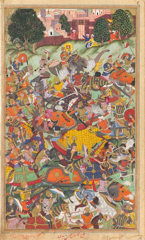 Mughal painting under Akbar: the Melbourne Hamza-nama and Akbar-nama ...