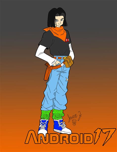 Android 17 fan art by CloudLightning on DeviantArt