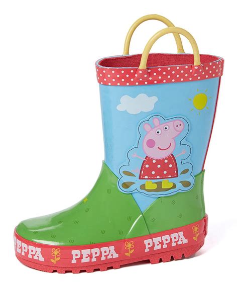 Another great find on #zulily! Peppa Pig Puddles Rain Boot by Peppa Pig ...