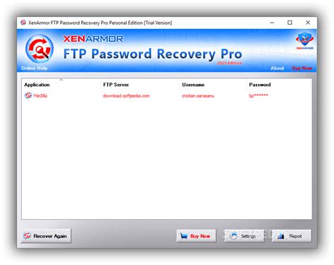 FTP Password Recovery Pro 2024 (6.0.0.1) - Download, Review, Screenshots