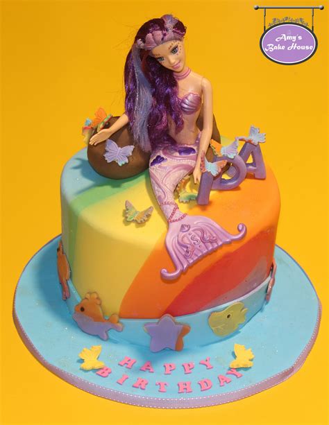 Rainbow Mermaid Birthday Cake | Amys Bake House